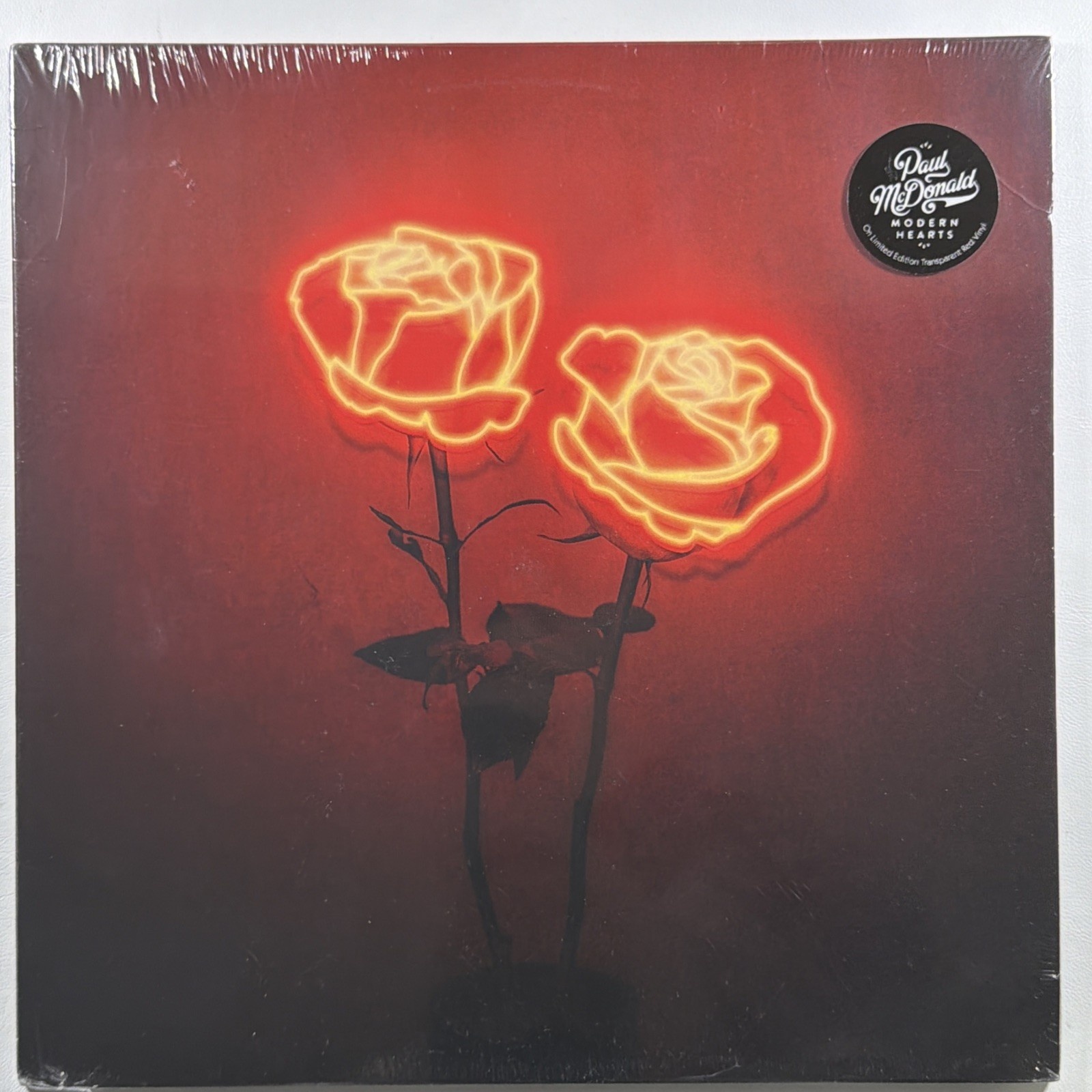 Paul McDonald - Modern Hearts LP Self-Released Sealed Ltd Ed Red 2017