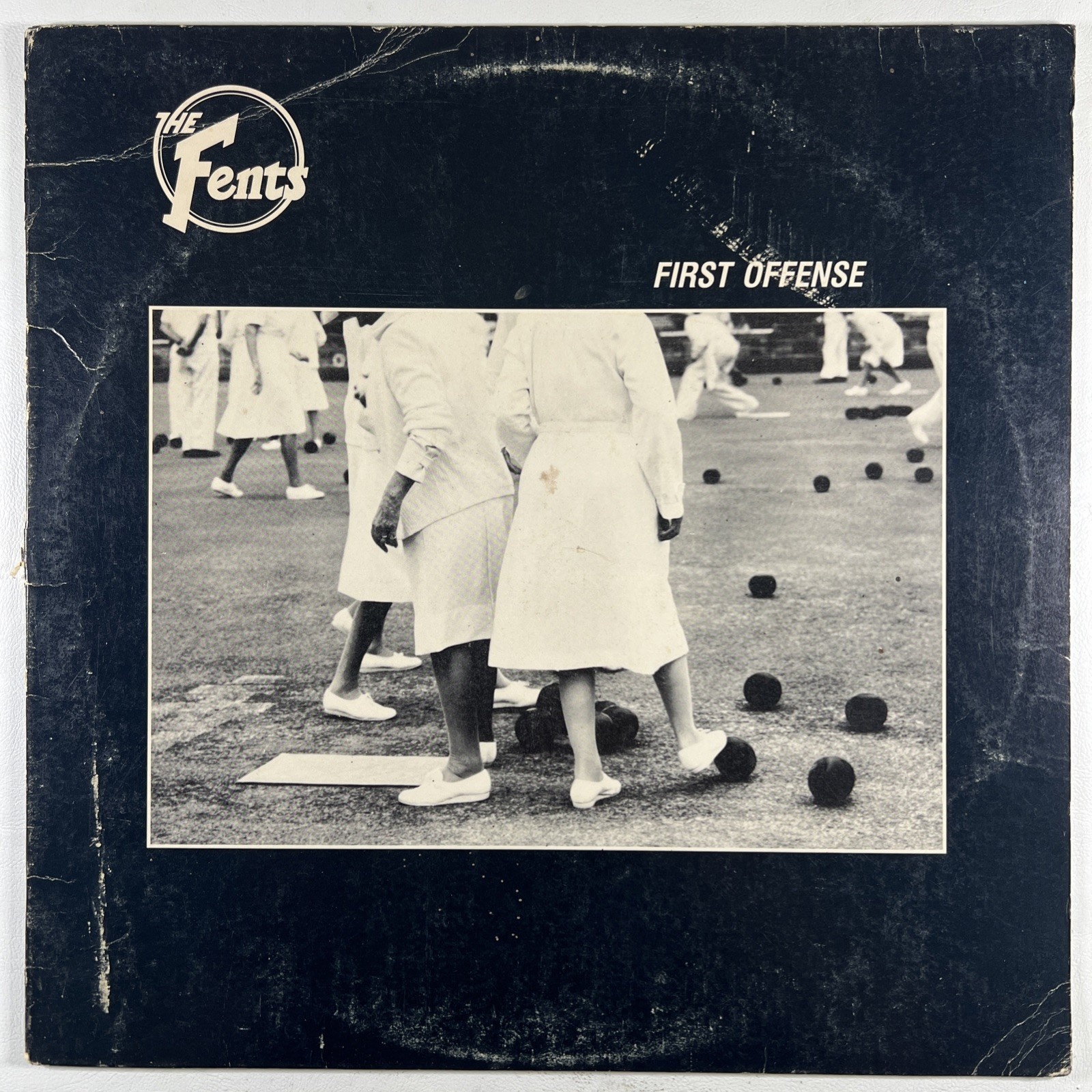 The Fents “First Offense” LP/Not Yachting Records VIP101 (VG+) 1983