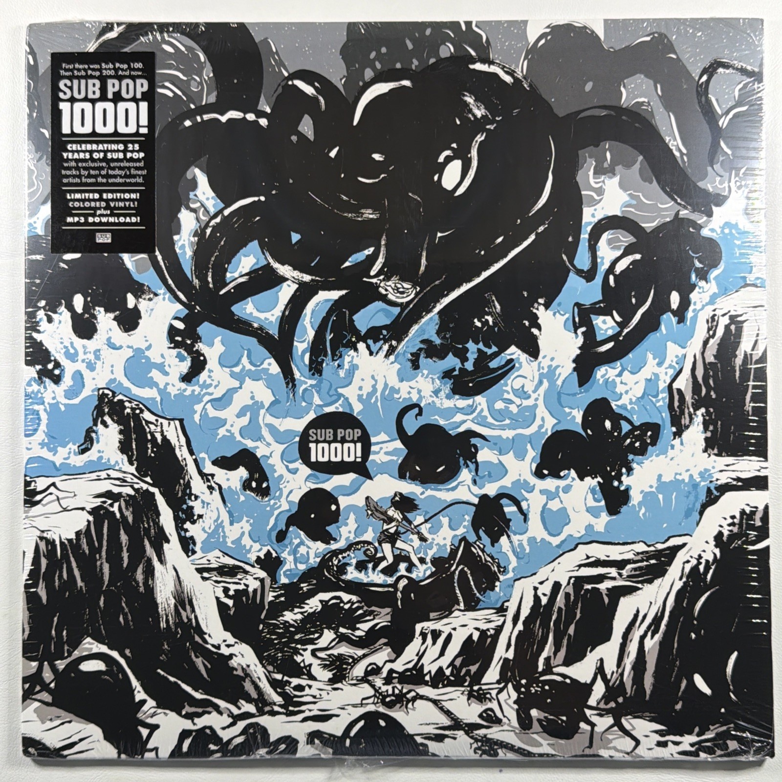 Sub Pop 1000! 25 Years LP Ltd Ed RSD 5k Press 2013 Blue Marble Sealed