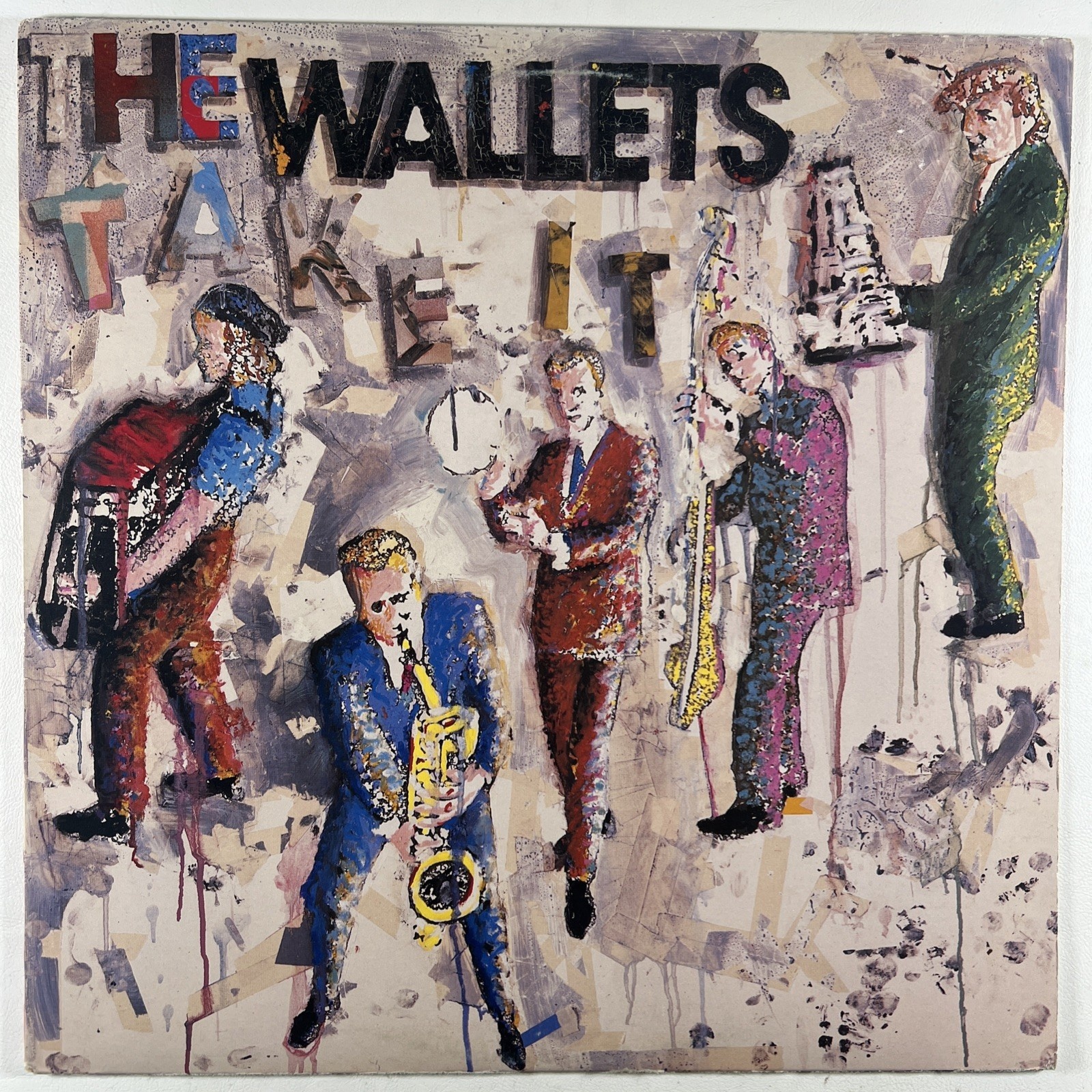 The Wallets “Take It” LP/Twin Tone TTR8685 (VG+) 1986 Canada Insert