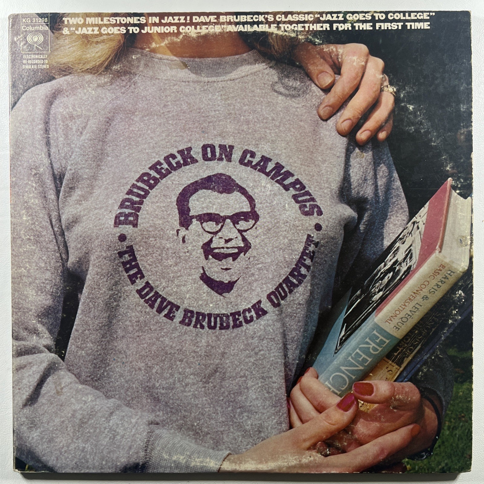 The Dave Brubeck Quartet - Brubeck on Campus 2LP Columbia KG31298 VG+ 1972 Jazz