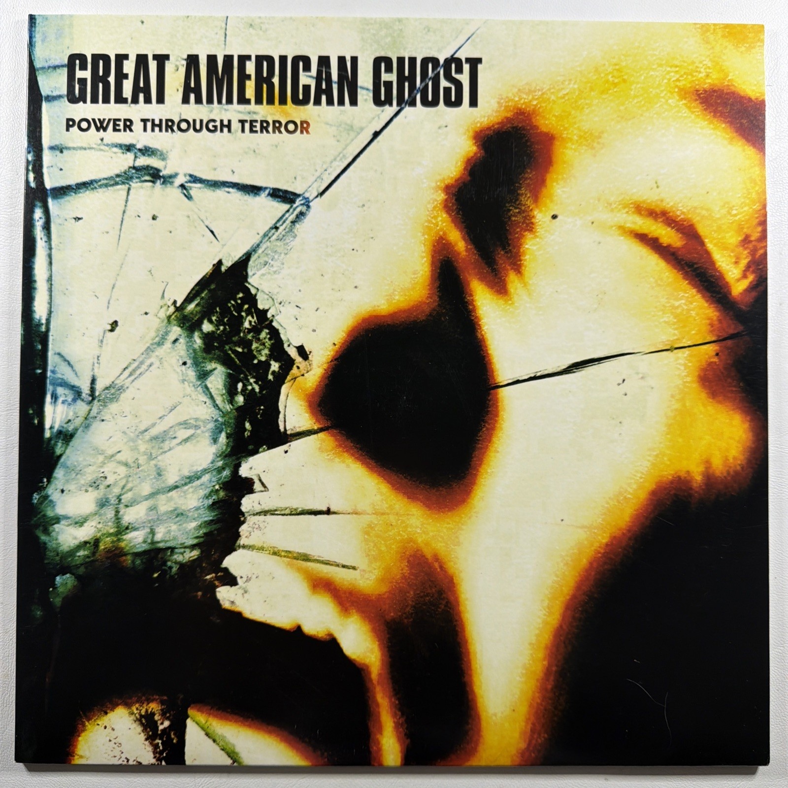 Great American Ghost - Power Through Terror LP eOne NM Red 180g 2019 Insert