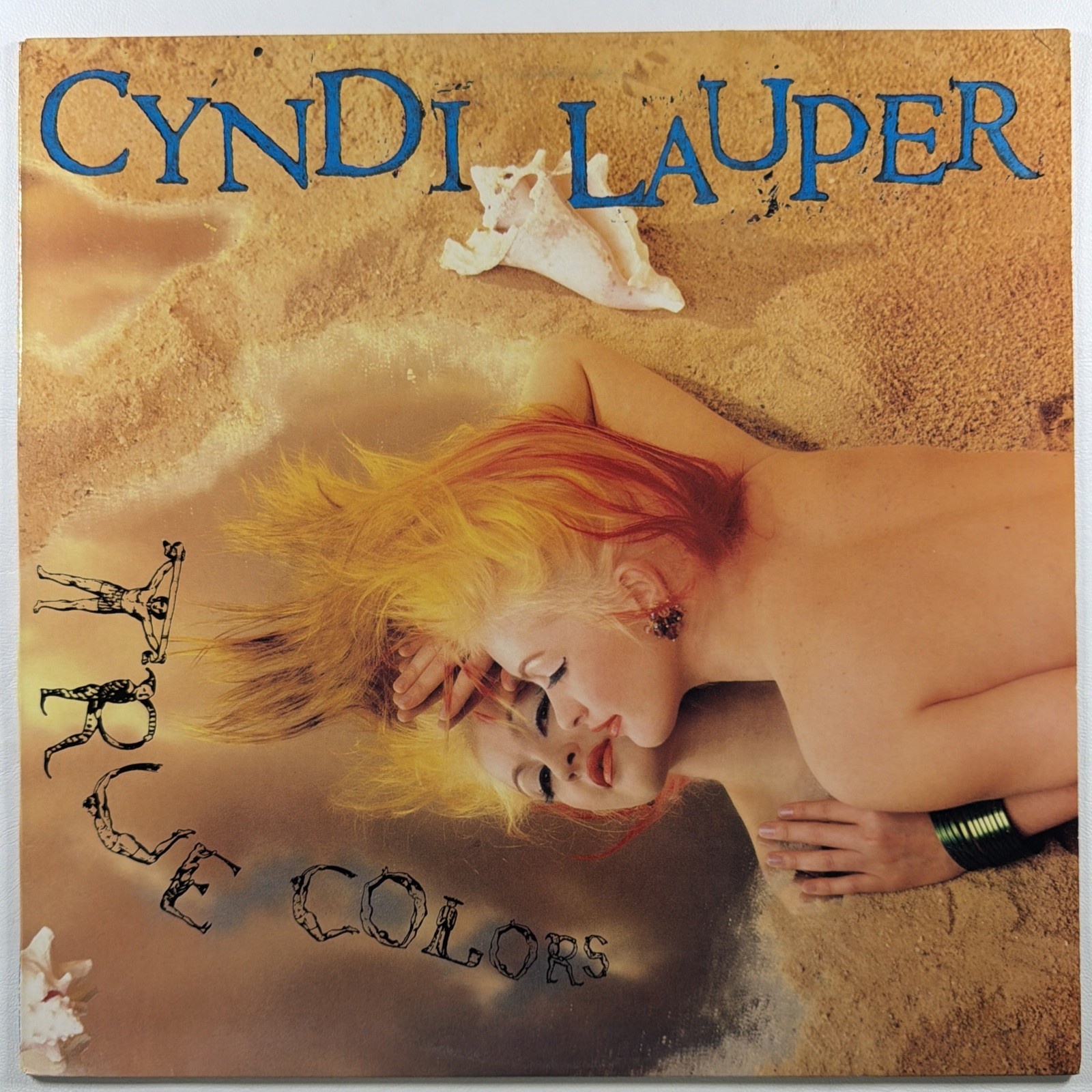 Cyndi Lauper - True Colors LP Portrait OR 40313 EX 1986 Pop Rock Boy Blue