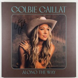 Colbie Caillat “Along The Way” LP/Blue Jean (NM) Autograph 2023 Yellow Ltd Ed