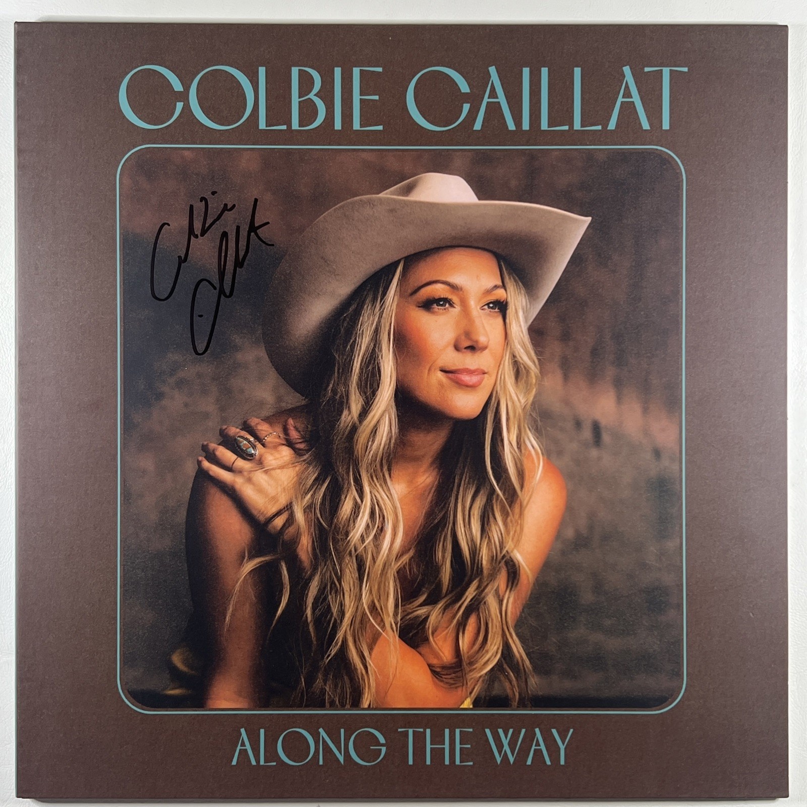 Colbie Caillat “Along The Way” LP/Blue Jean (NM) Autograph 2023 Yellow Ltd Ed