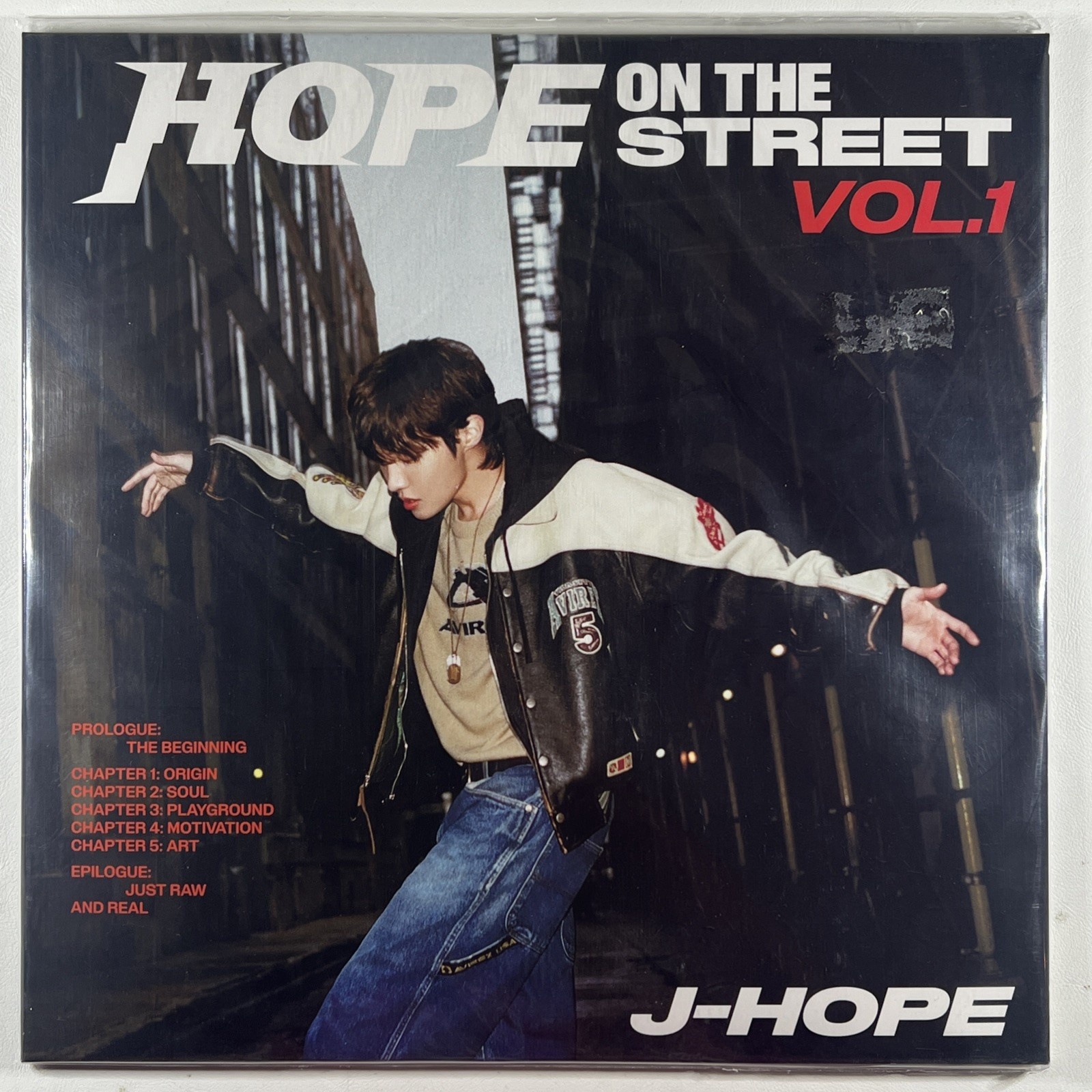J-Hope - Hope On the Street Vol.1 LP Bighit Sealed 2025 Orange S. Korea K-Pop