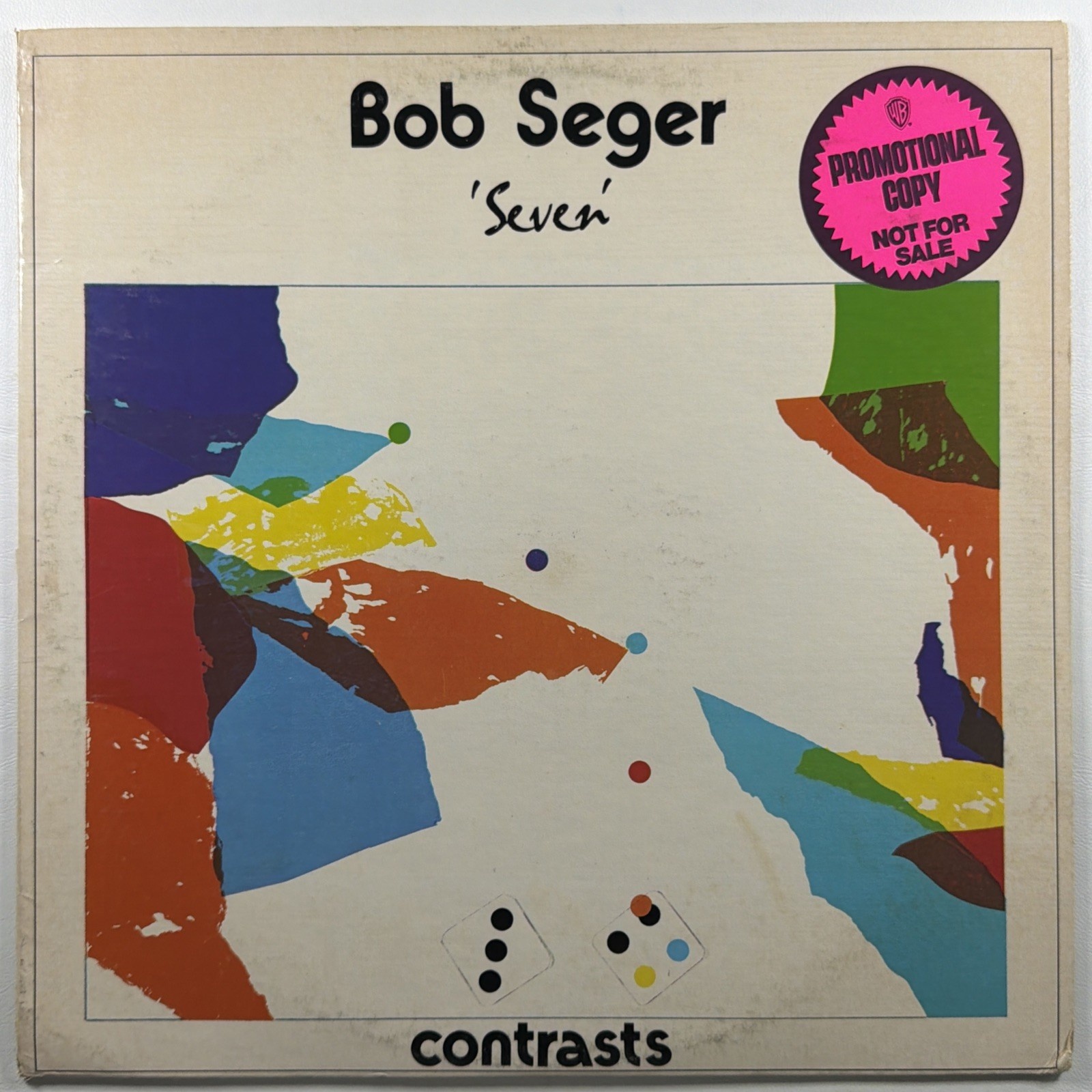 Bob Seeger - Seven LP Palladium Records MS 2184 EX 1974 White Label Promo