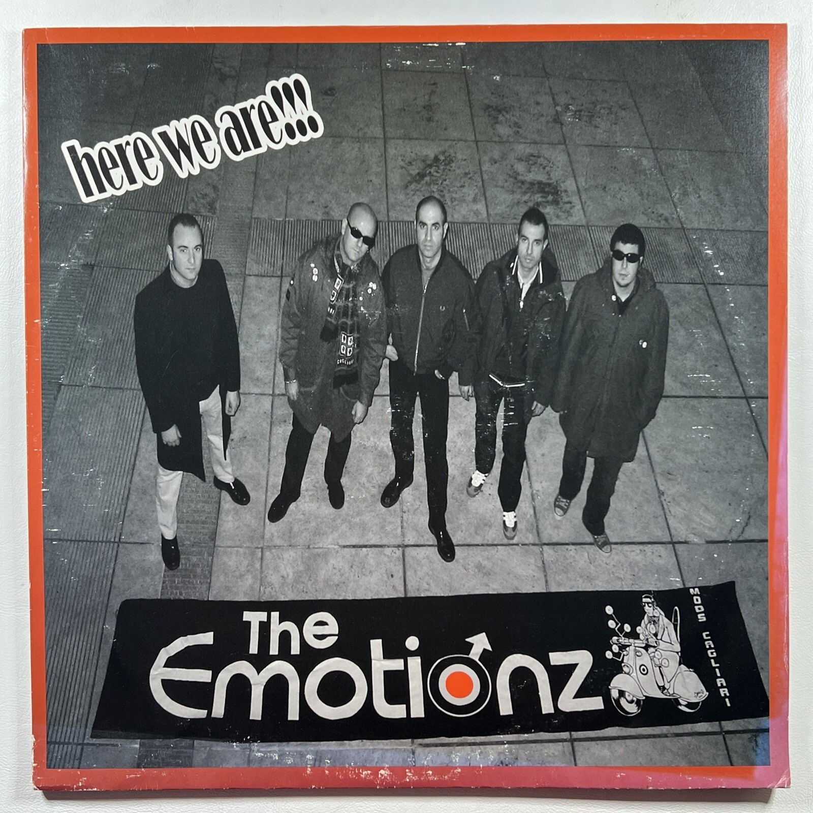 The Emotionz “Here We Are!!!” LP/Monsters Records (NM) 2007 Italy 180gram