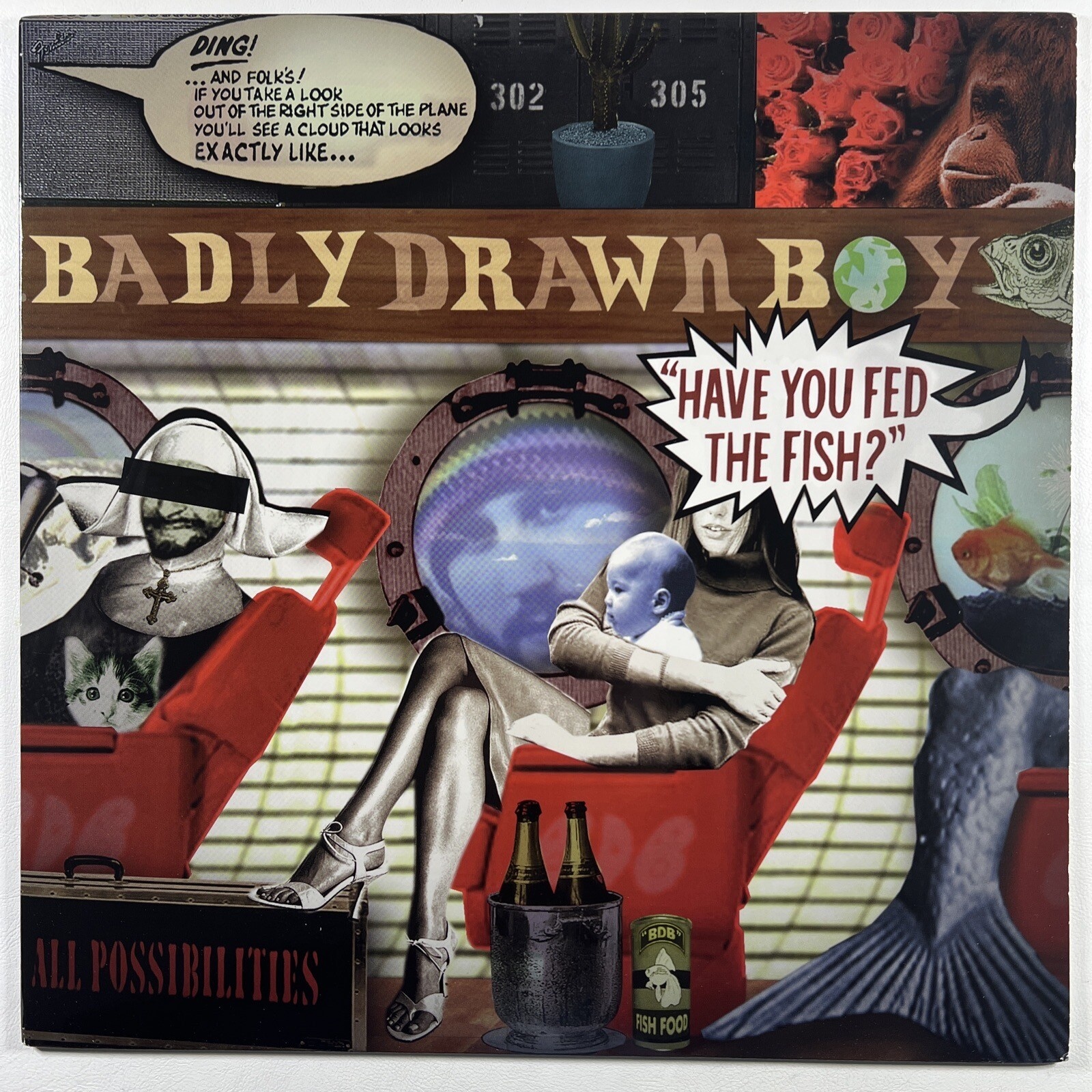 Badly Drawn Boy “Have You Fed The Fish?” LP/Artist Direct (EX) 2002 Insert