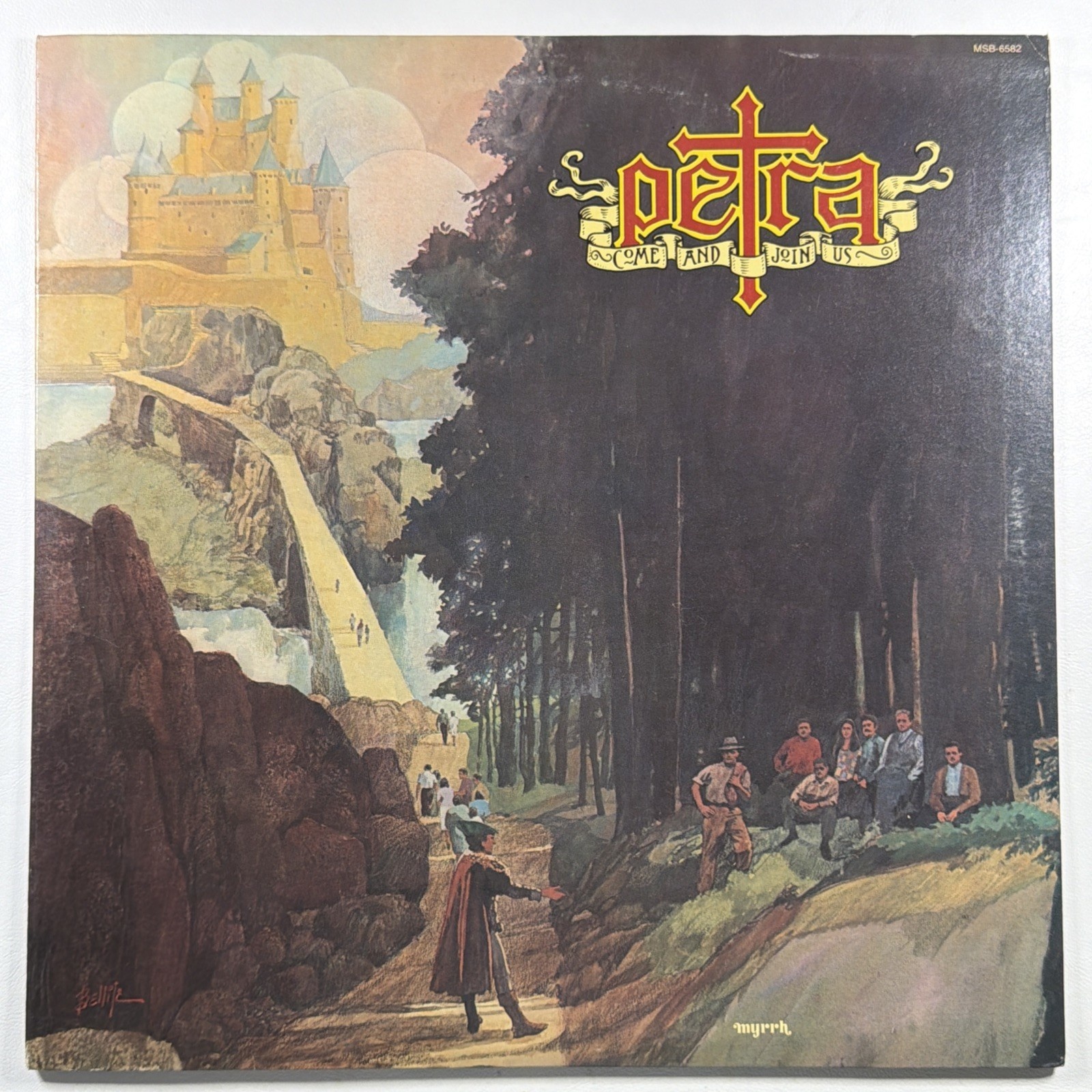Petra - Come And Join Us LP A&M Records MSB-6582 EX 1977 Rock Religious