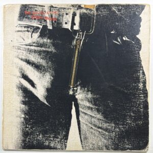 The Rolling Stones - Sticky Fingers LP RSR COC 39105 Warhol/Zipper VG 1971
