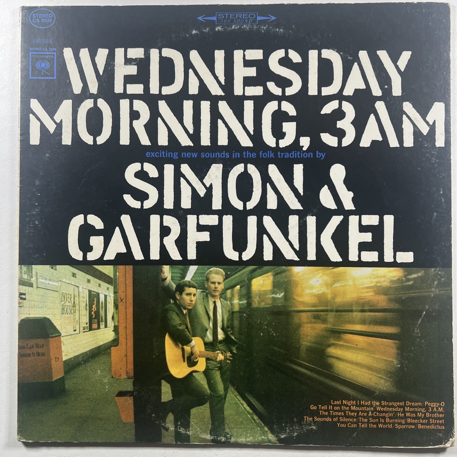 Simon & Garfunkel - Wednesday Morning, 3 A.M. LP Columbia CS 9049 VG+ 1965