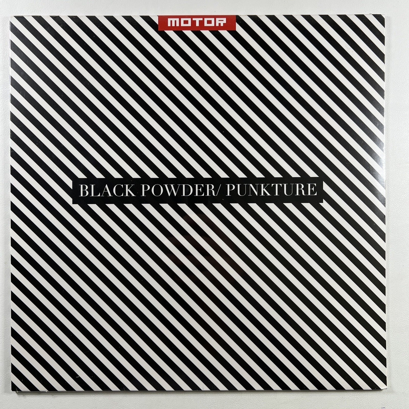 MOTOR “Black Powder/Punkture” LP/Novamute 12” Single (Sealed) 2006 UK