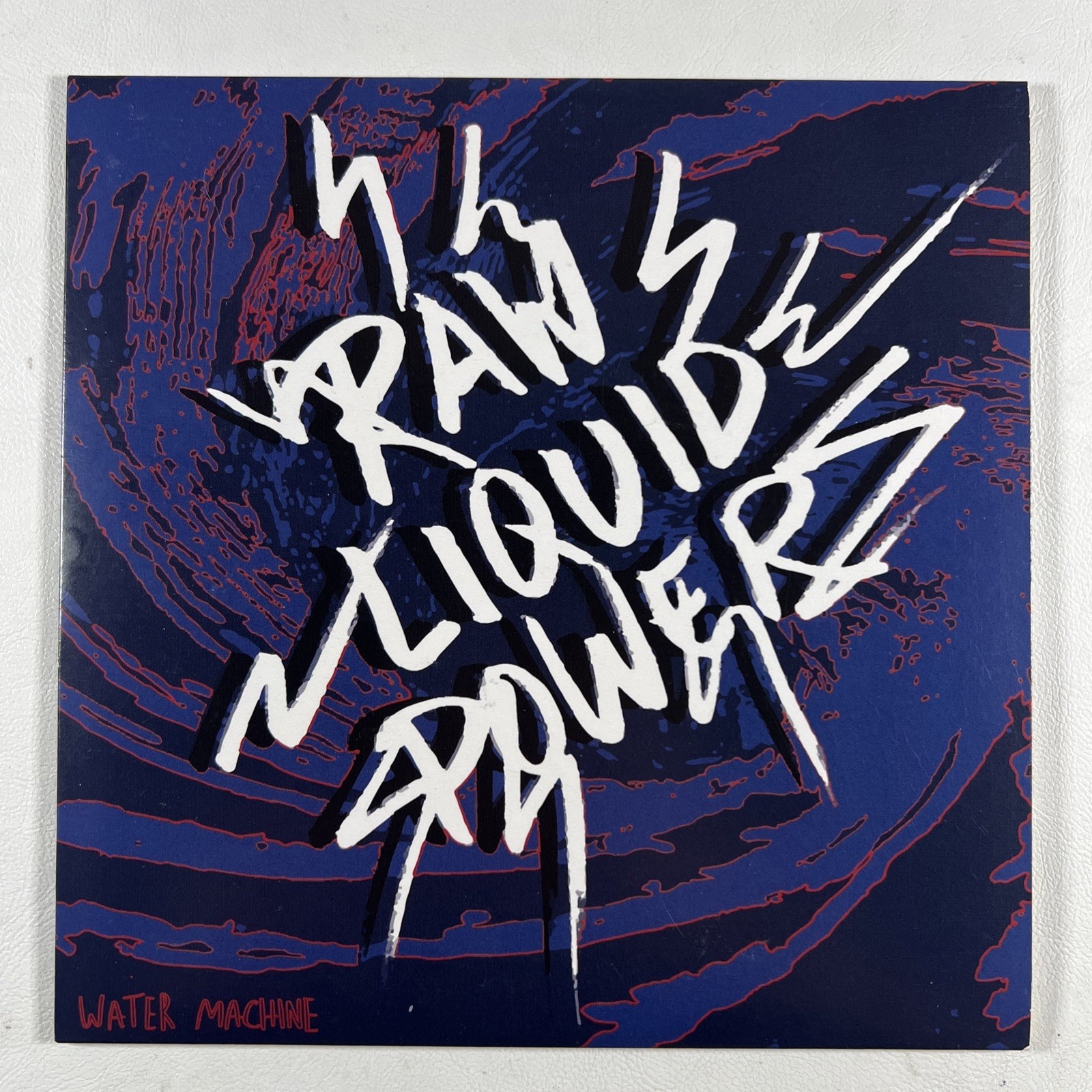Water Machine “Raw Liquid Power” EP 7”/Upset The Rhythm (NM) 2023 UK Red 45RPM