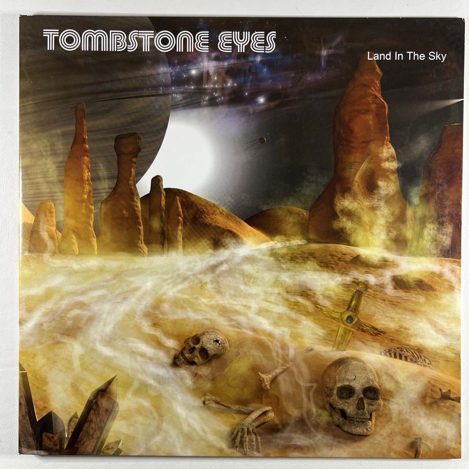 Tombstone Eyes “Land In The Sky”’LP/Akashic Records 2020 Ltd Ed 6/300 Orange 3D