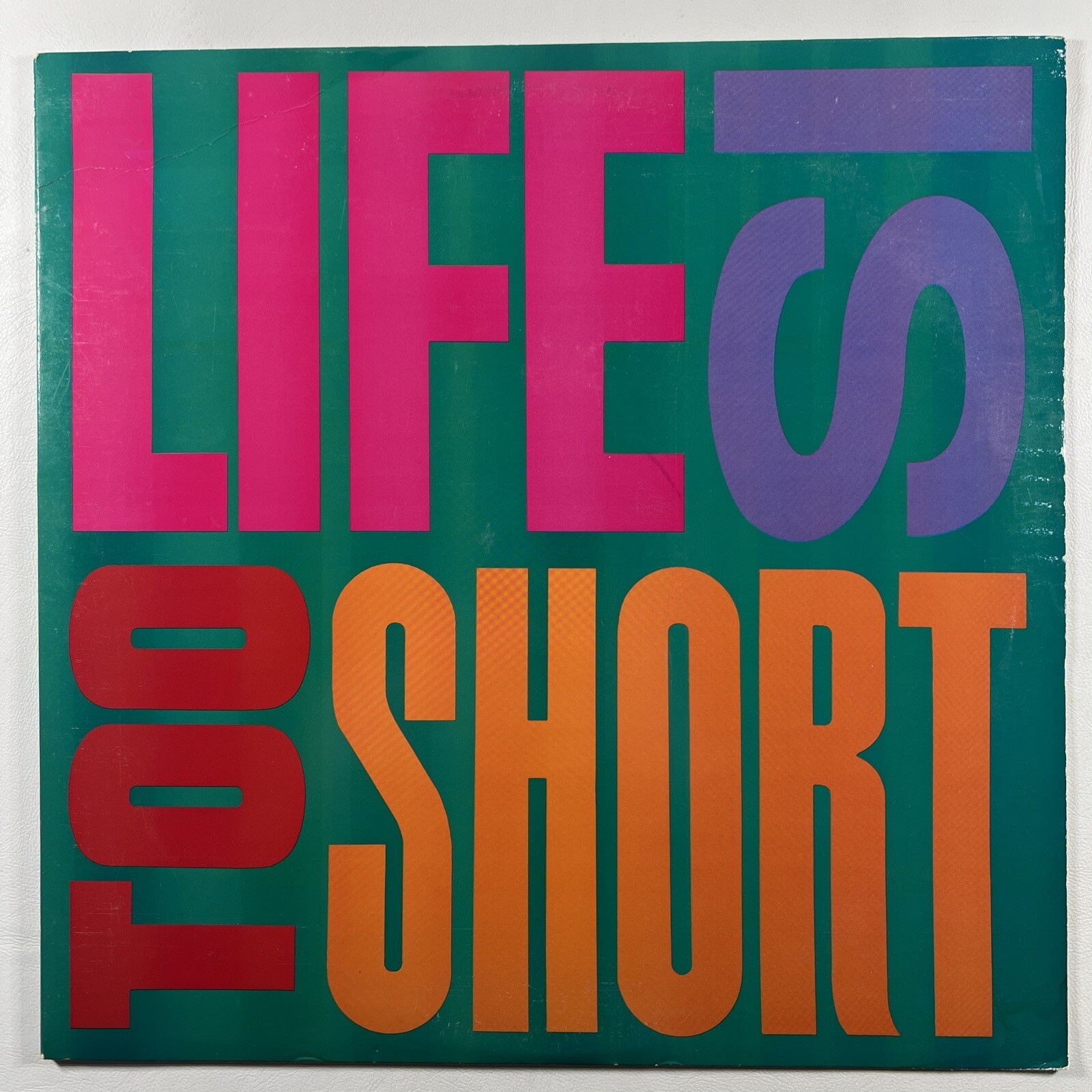 Too Short “Life Is Too Short” LP/12” Single BMG 1163-1-JD (EX) 1989