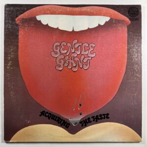 GENTLE GIANT “ACQUIRING THE TASTE” LP/Vertigo VEL1005 (VG+) Reissue 1974