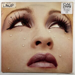 Cyndi Lauper “What's Going On/One Track Mind” LP/Single (VG+) PROMO, Hype 1987