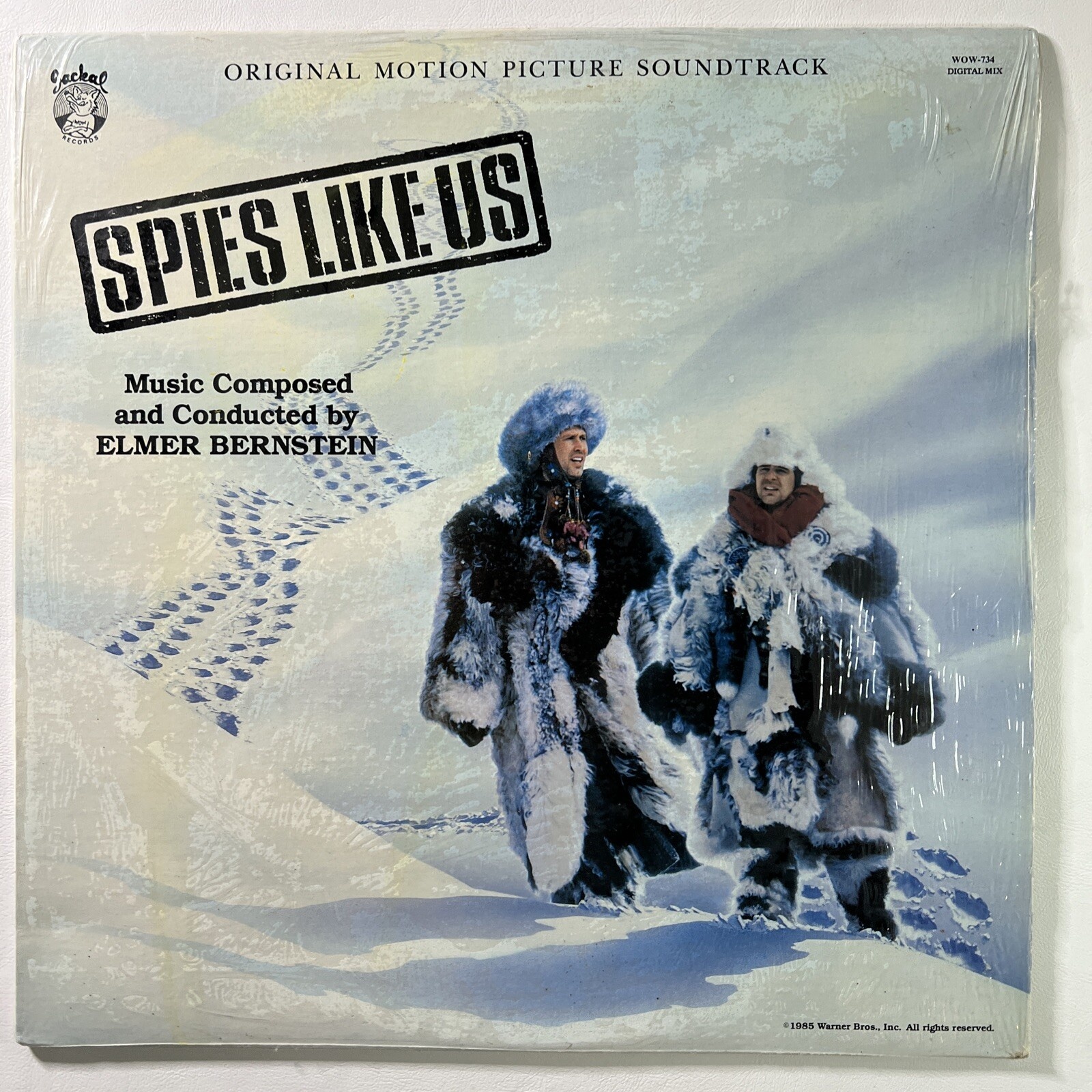 “Spies Like Us” Original Movie Soundtrack LP/Jackal WOW-734 (VG+) Shrinkwrap
