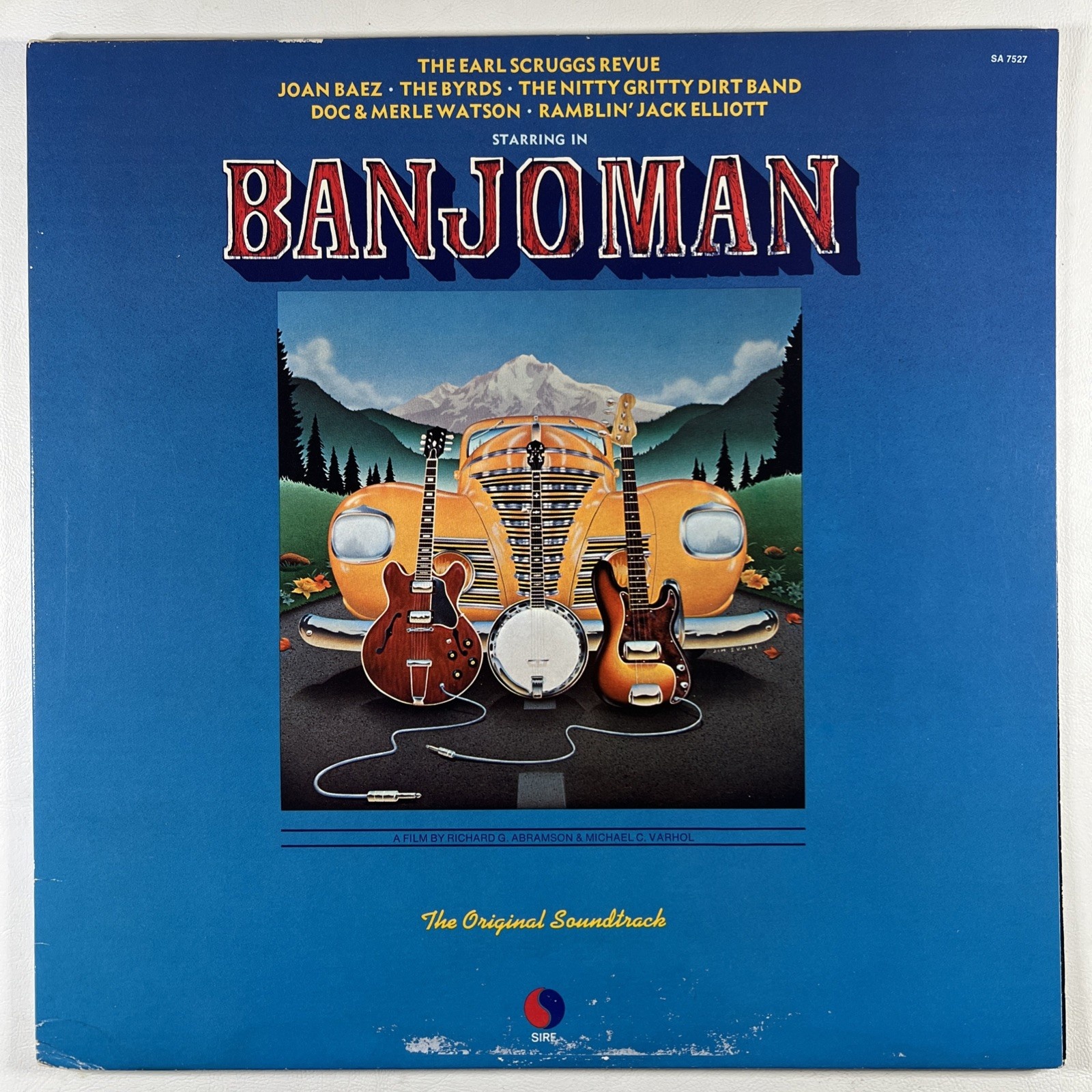 Banjoman The Original Soundtrack LP/Sire SA 7527 (EX) 1977 Insert