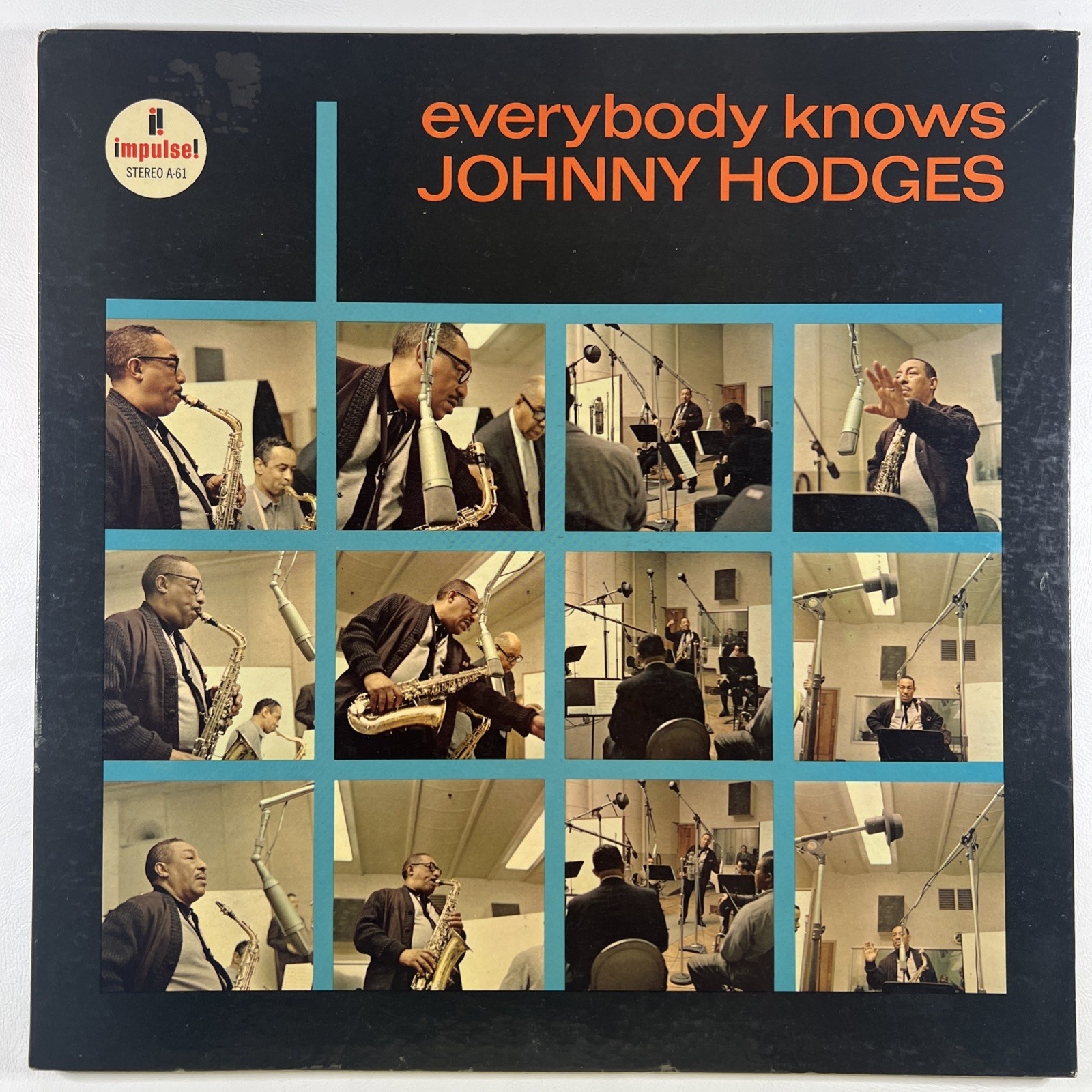 Johnny Hodges - Everybody Knows LP Impulse Stereo A-61 VG+ Gate 1964 Jazz Swing