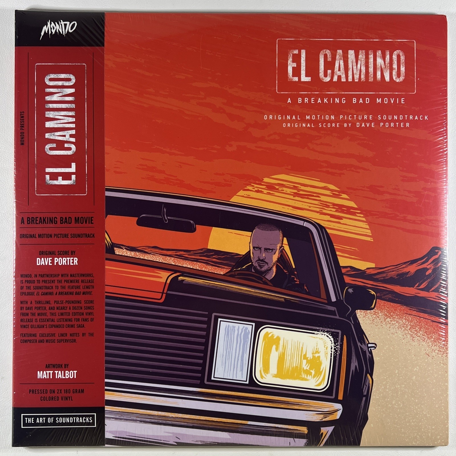 El Camino A Breaking Bad Movie Soundtrack 2LP Mondo Sealed 2020 Ltd Ed 1500 180g