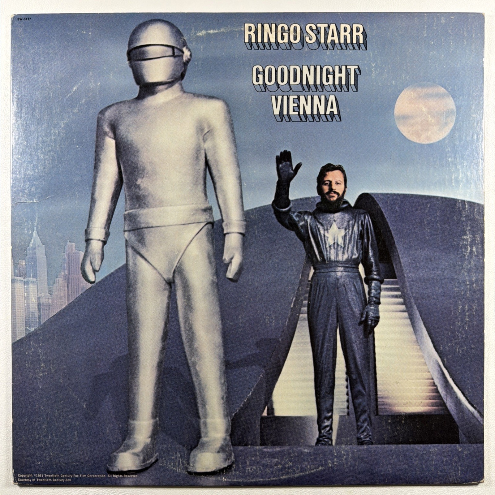 Ringo Starr - Goodnight Vienna Apple Records SW 3417 VG+ 1974