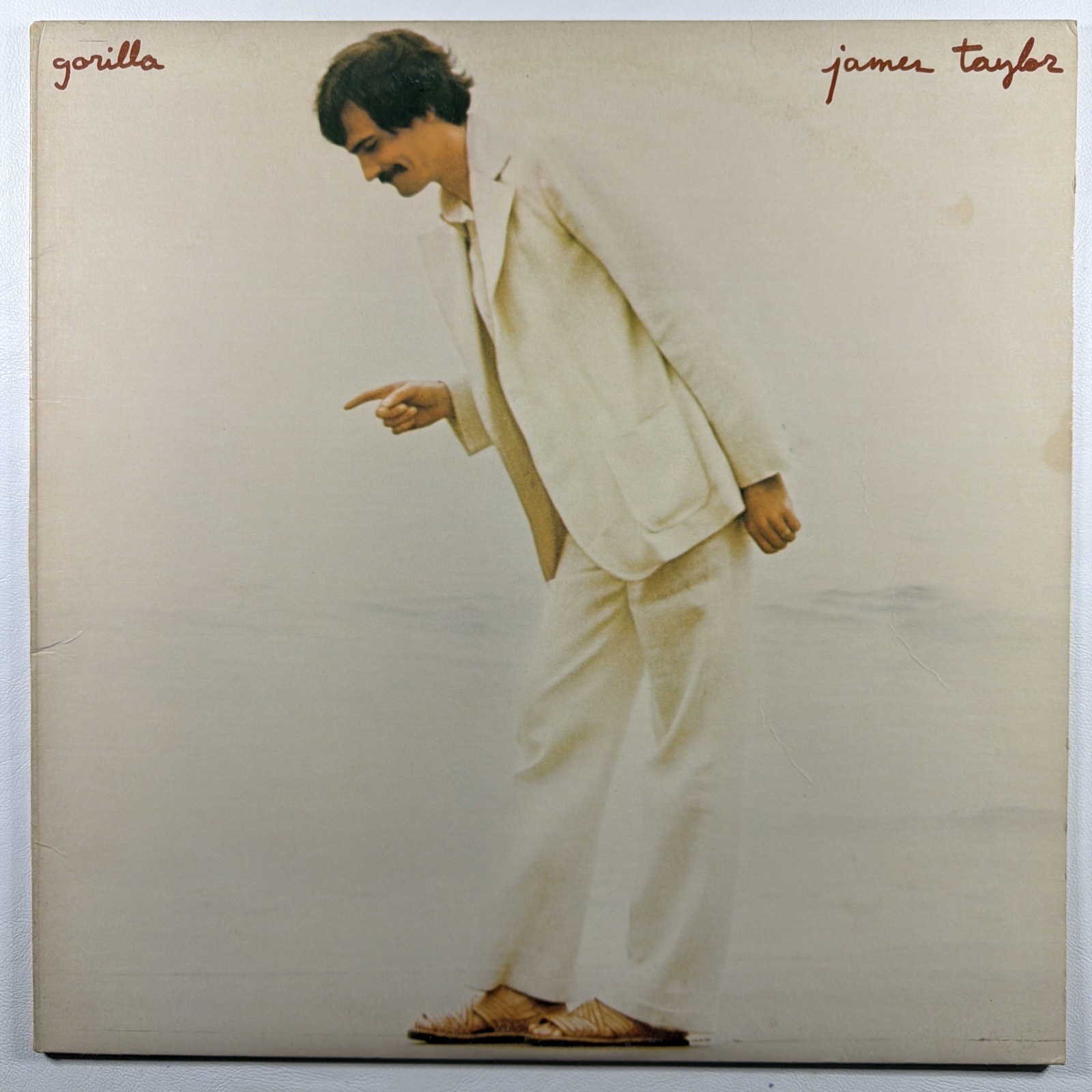 James Taylor - Gorilla LP Warner Bros. BS 2866 VG+ 1975 How Sweet It Is, Mexico