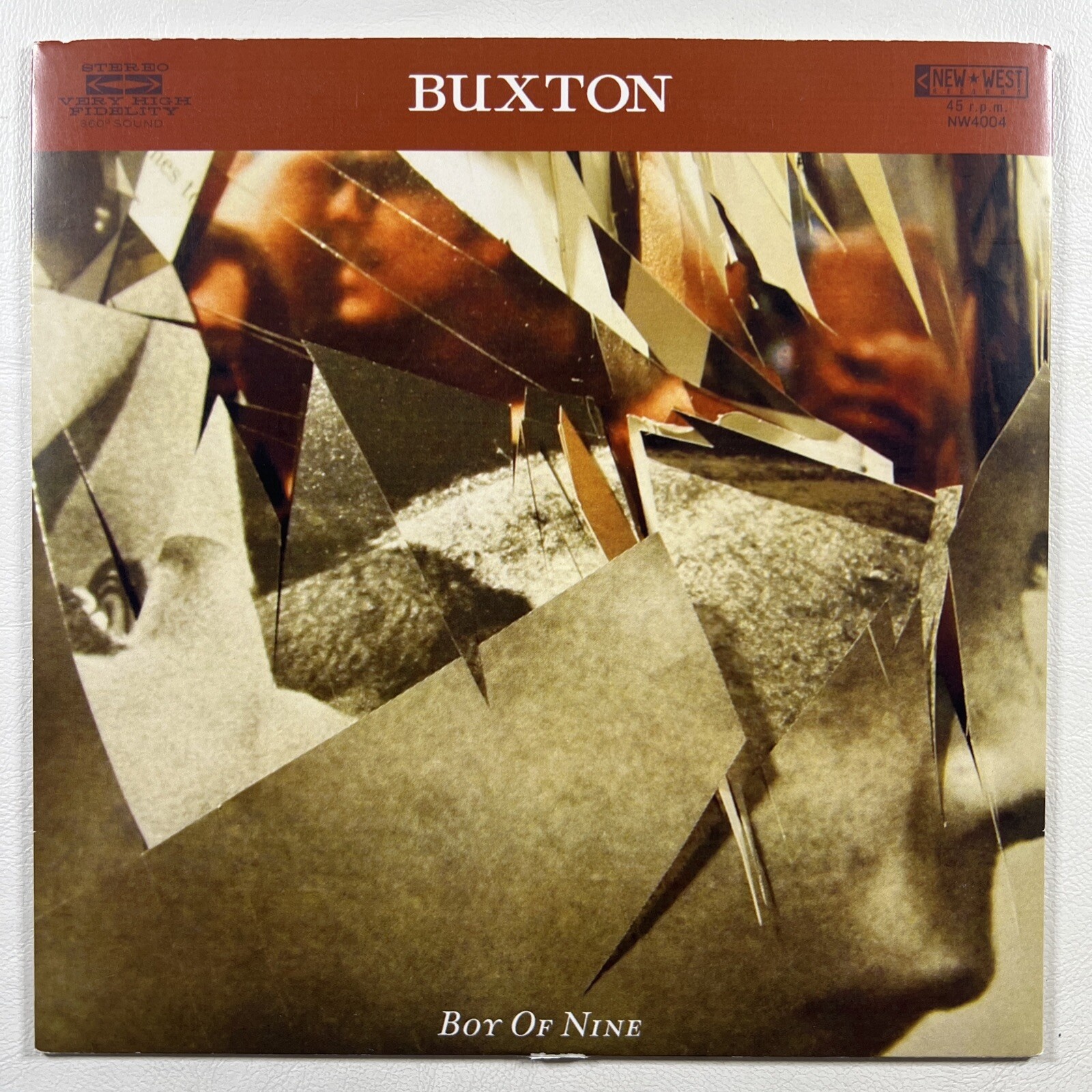 Buxton “Boy of Nine /Riverbed” Single 7”/New West (EX) 2011 Ltd. Ed. 148/1000