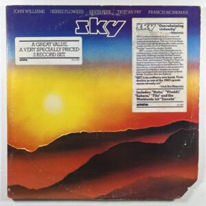 SKY “Self-Titled” 2LP/Arista A2L-8302 (VG+) Promo 1980 Hype Sticker Gatefold