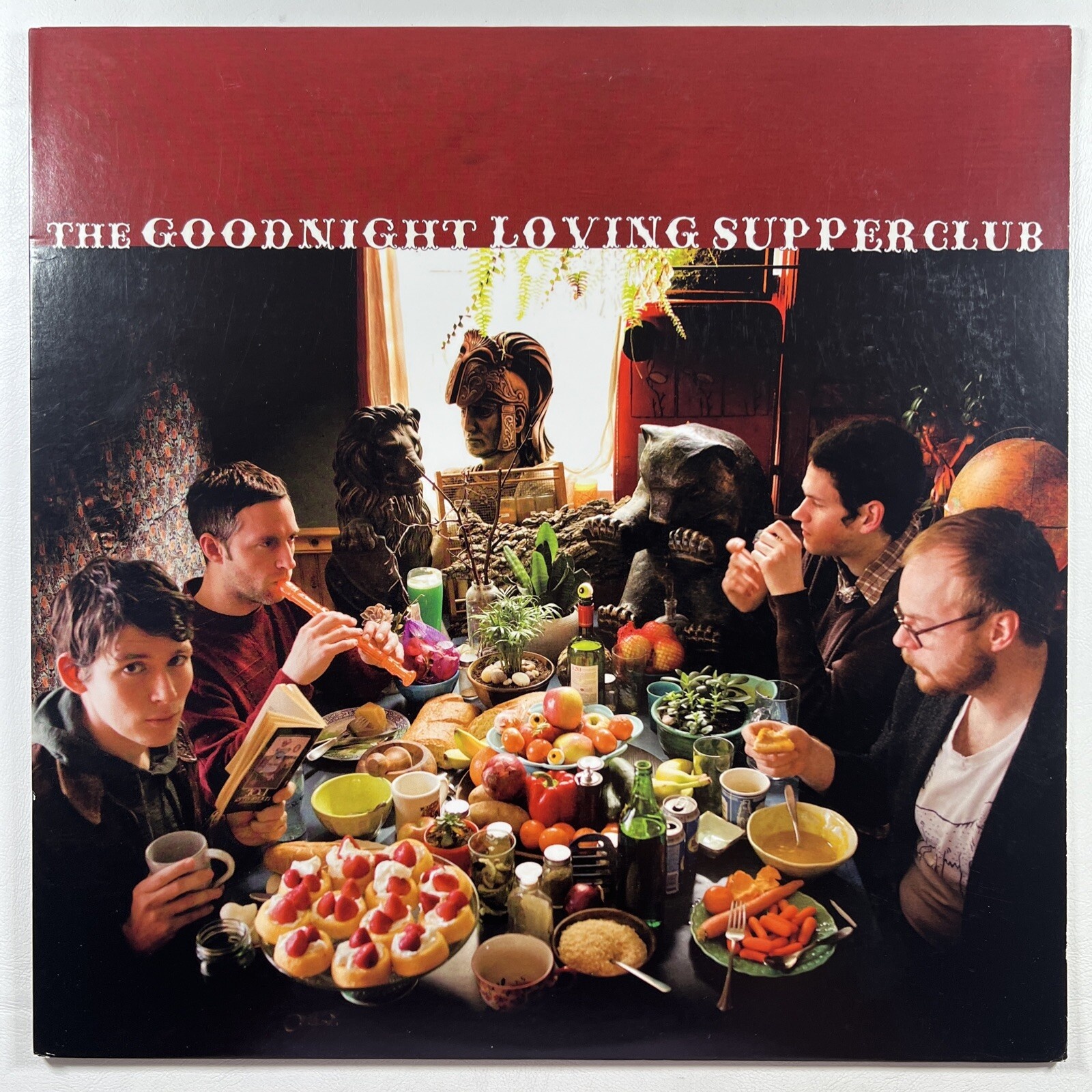The Goodnight Loving Supper Club LP/Dirtnap Records ZZZ-100 (VG+) 2010 Inserts