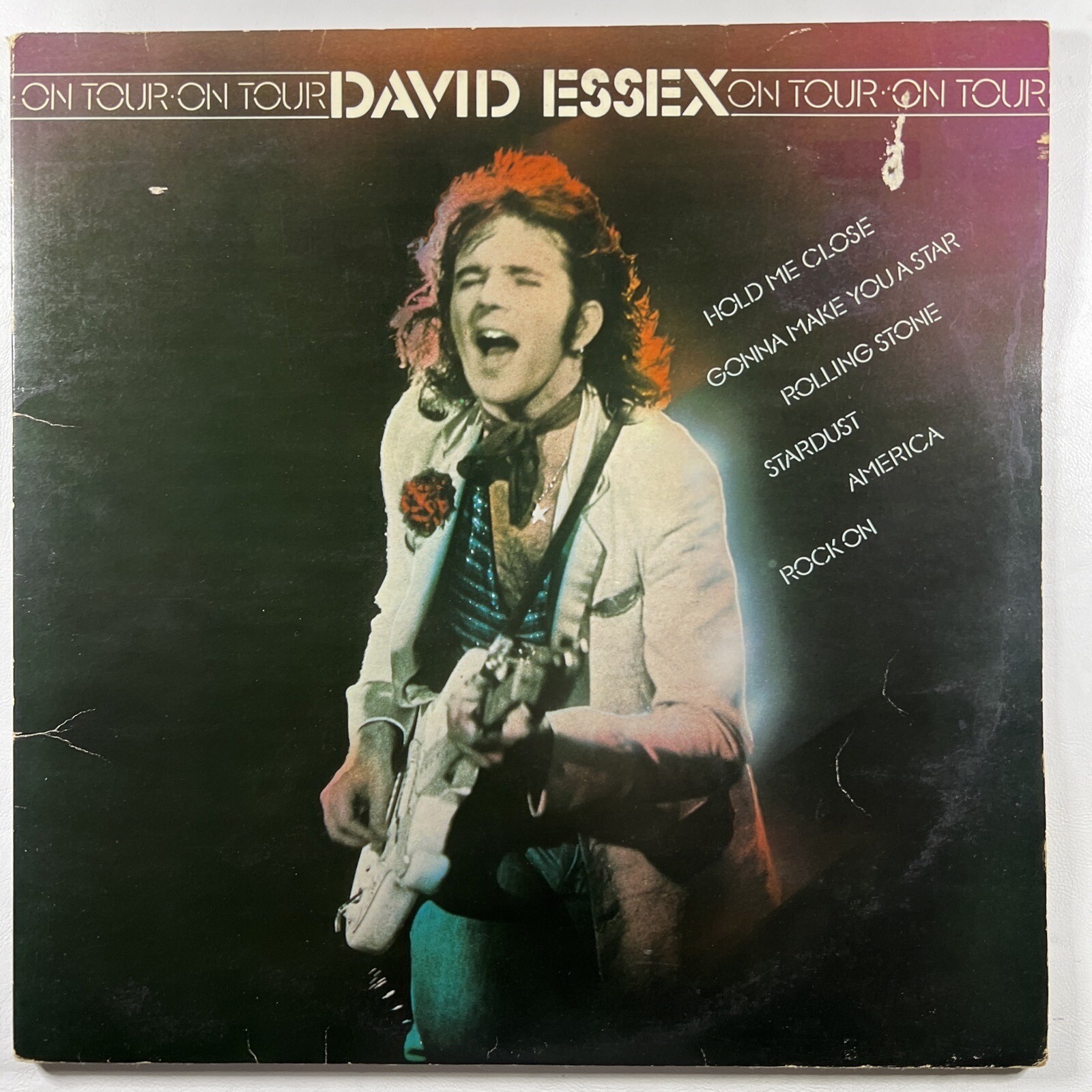 David Essex ”On Tour” 2LP/CBS 95000 (EX) Gatefold UK 1976
