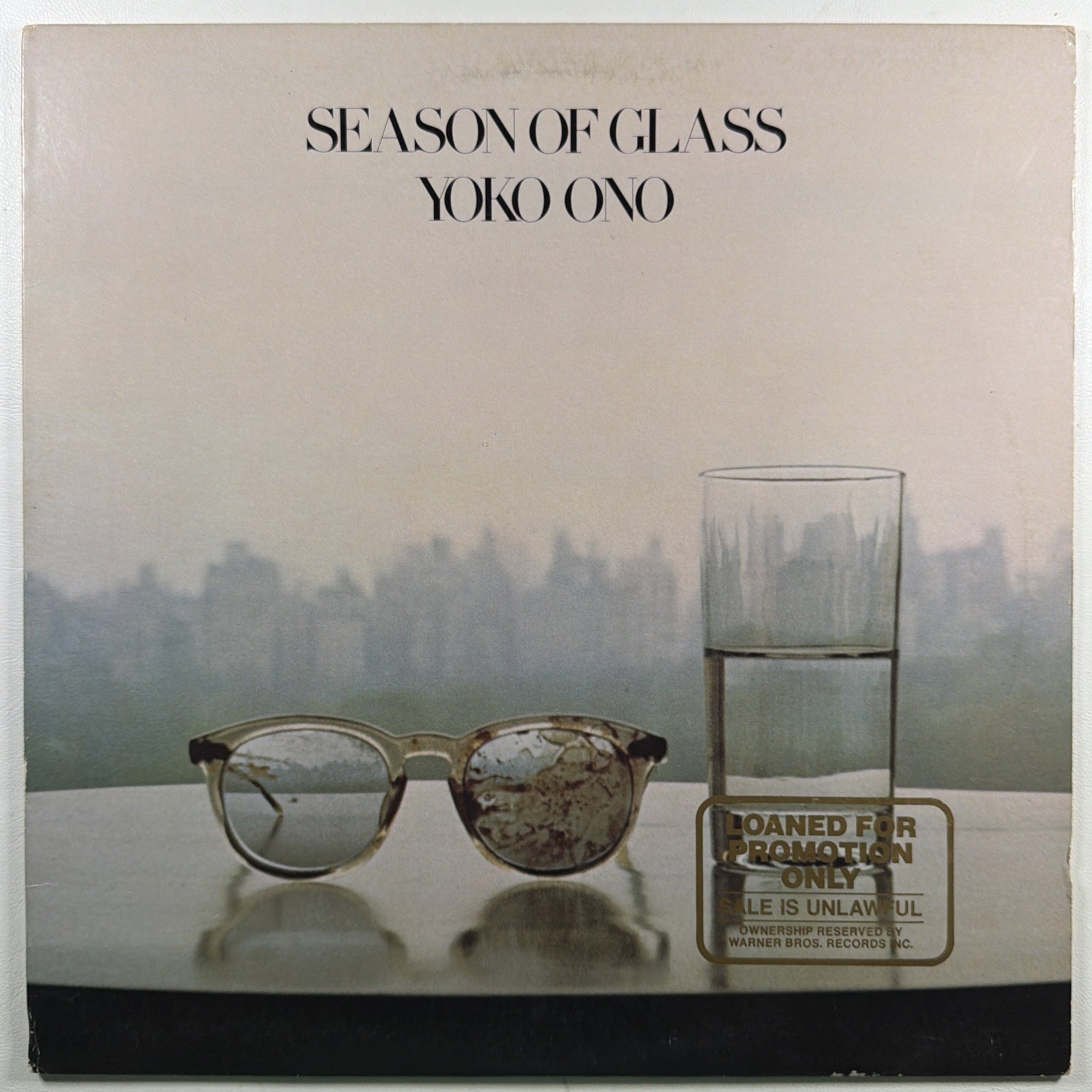 Yoko Ono - Season Of Glass LP Geffen GHS 2004 EX 1981 Promo