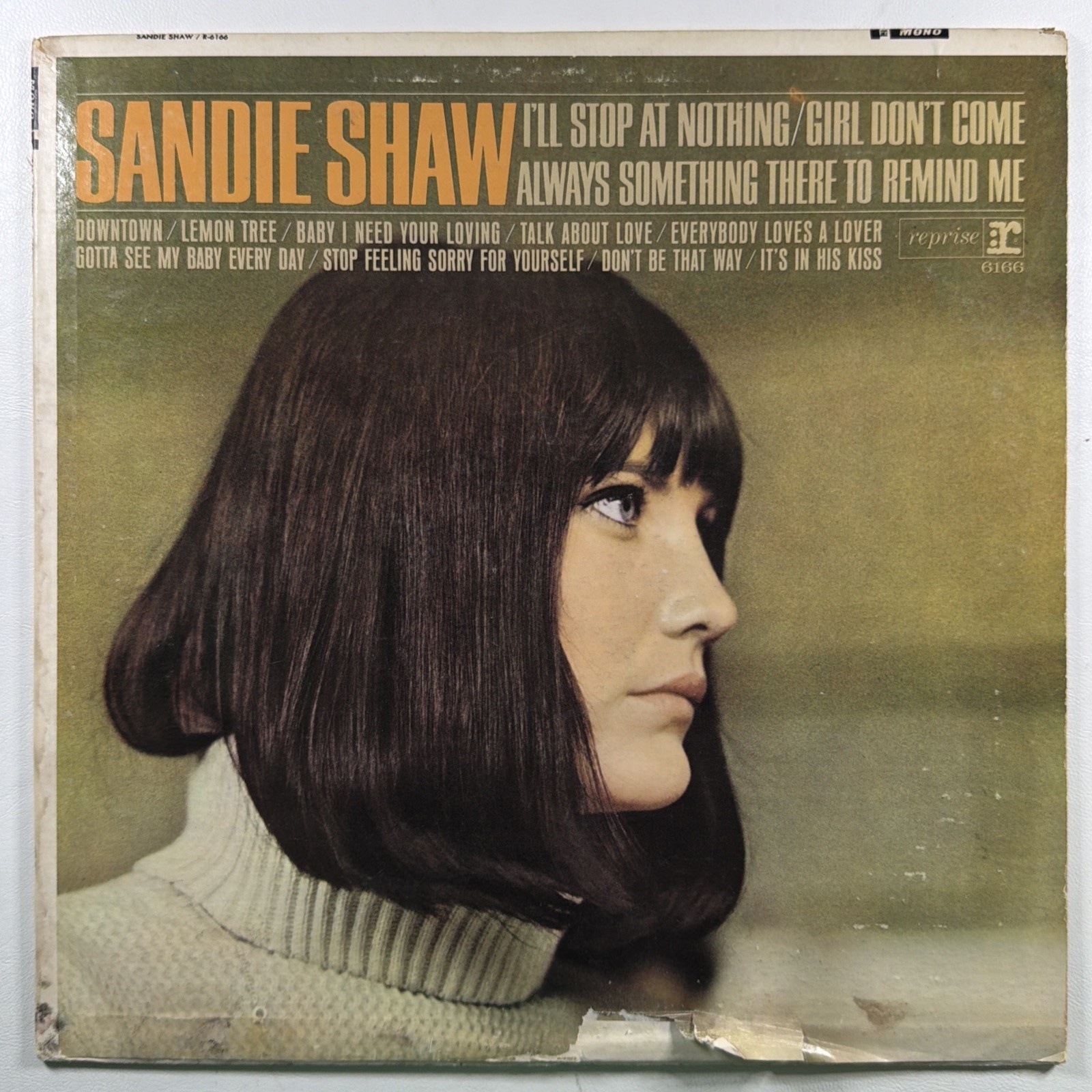 Sandie Shaw - Self Titled LP Reprise R-6166 VG+ 1965 Mono Pop Vocal