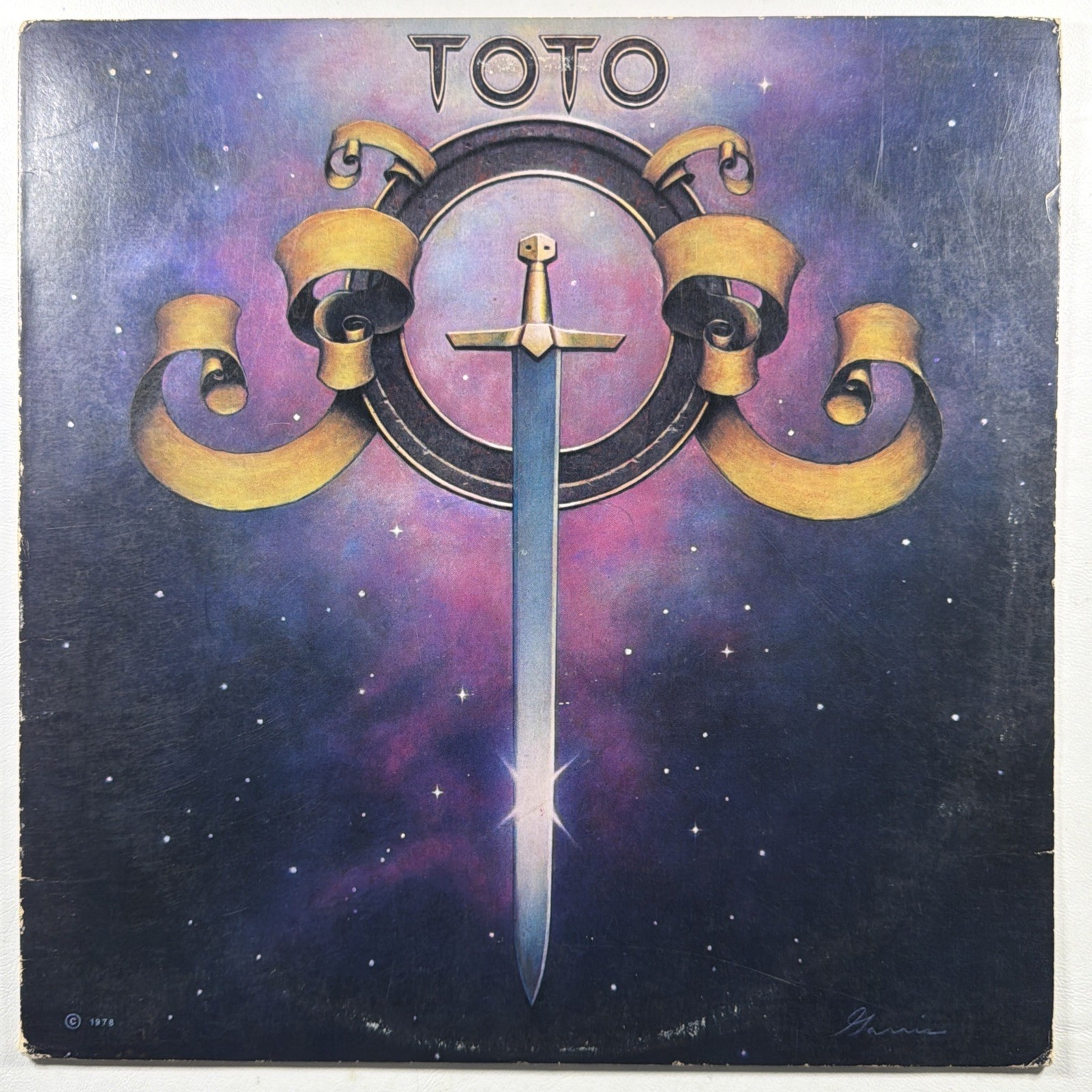 Toto - Self Titled LP Columbia JC 35317 VG+ 1978 Hold The Line Georgy Porgy