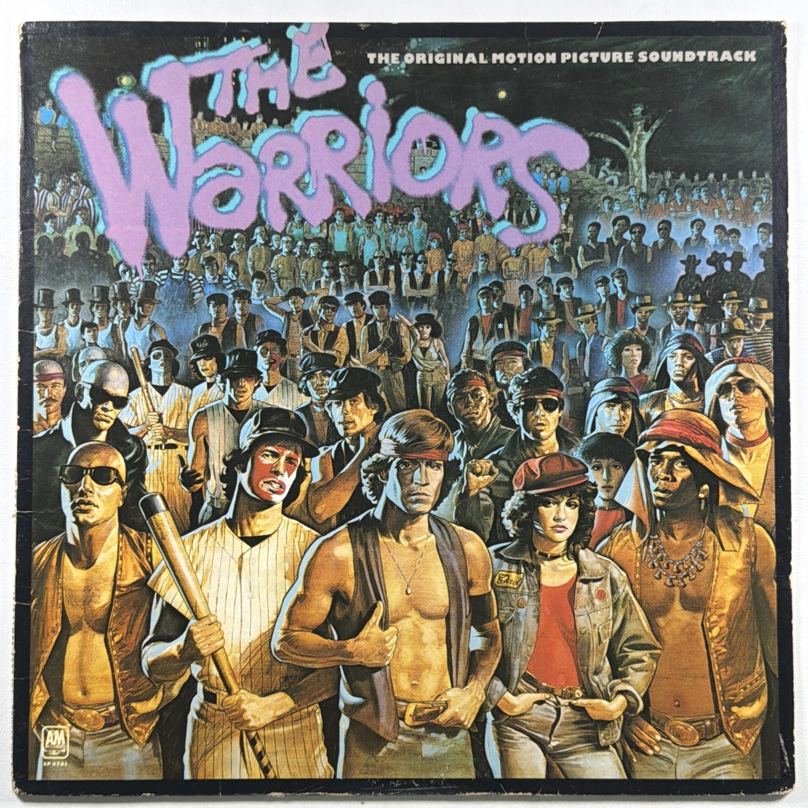 The Warriors Original Soundtrack LP A&M Records SP 4761 VG+ 1979