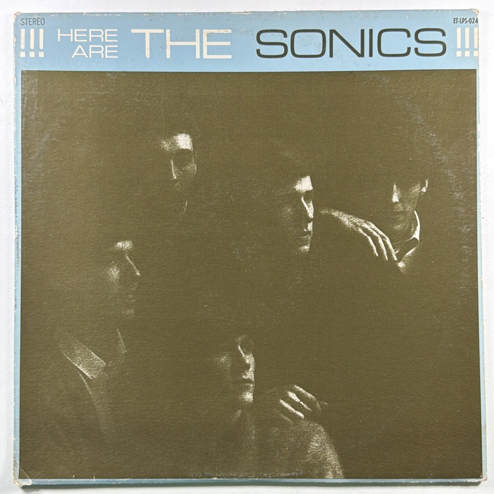 The Sonics Here Are The Sonics LP Etiquette ET-LPS-024 VG+ 1965 1st Press Garage