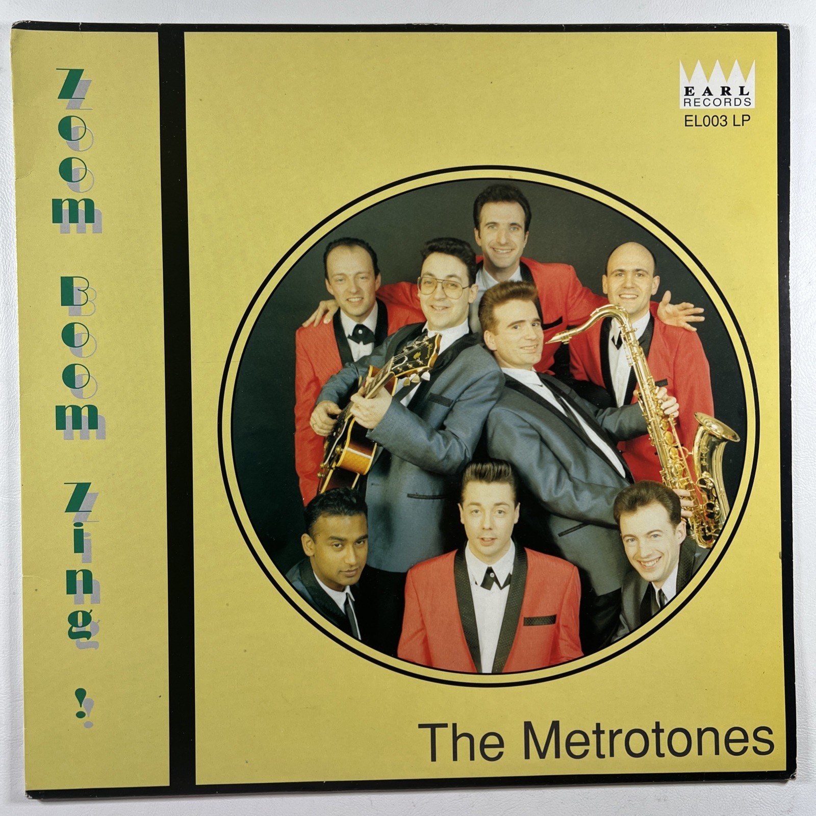 The Metrotones “Zoom Boom Zing!” LP/Earl Records EL003 (NM) UK 1992 Doo-Wop