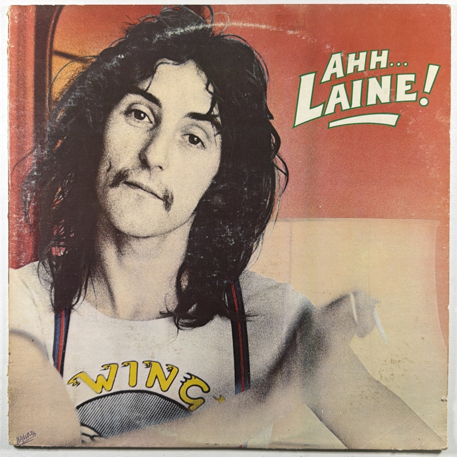 Denny Laine – Ahh... Laine! LP Reprise Records MS 2190 EX 1974 Wings Rock