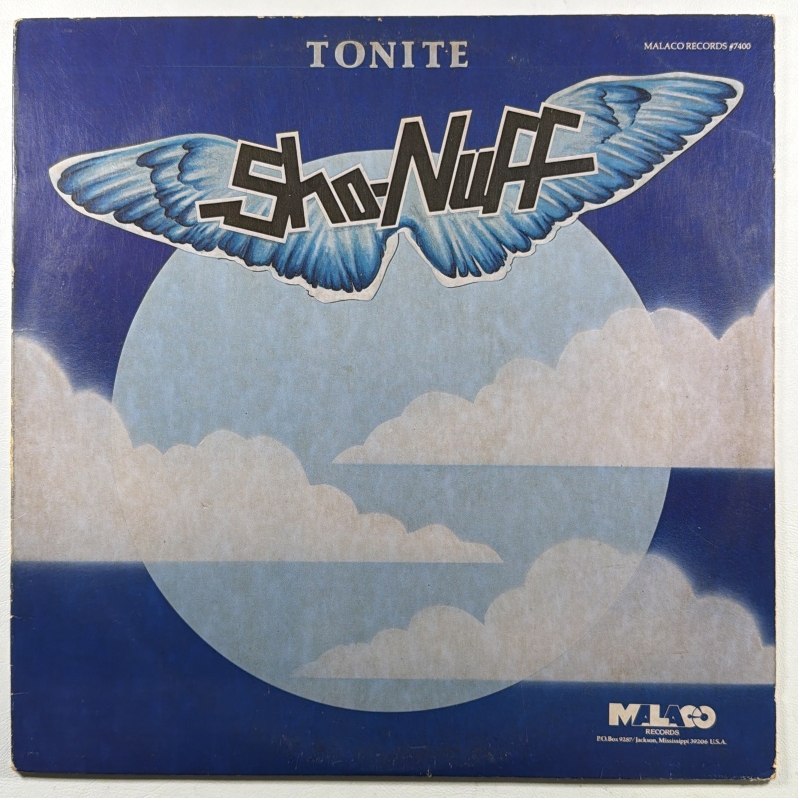 Sho-Nuff - Tonite LP MALACO MAL- 7400 EX 1980 Funk Soul