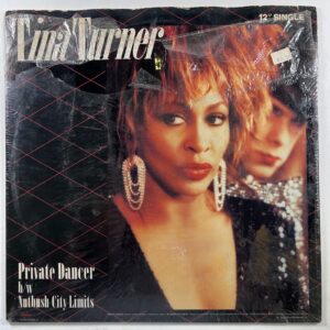 TINA TURNER “Private Dancer / Nutbush City” 12” LP Single V-8620 (EX) Shrink