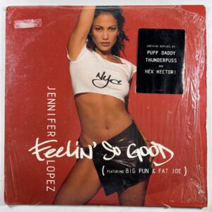 Jennifer Lopez "Feelin' So Good” LP/Epic (VG) Shrinkwrap 2000 / Puff Daddy Hype