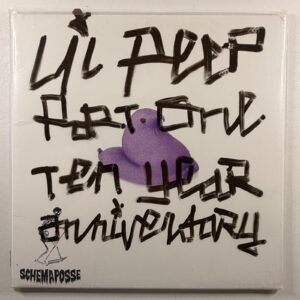 Lil Peep; Part One Ten Year Anniversary LP Ltd Ed 2025 Splatter  Polaroids Gate