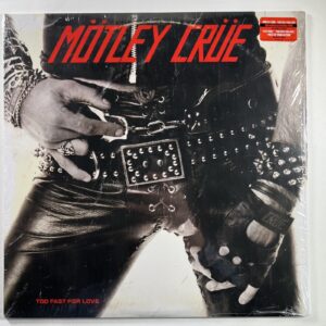 Motley Crue - Too Fast For Love LP/Motley Records (EX) 180g Black Marbled Shrink
