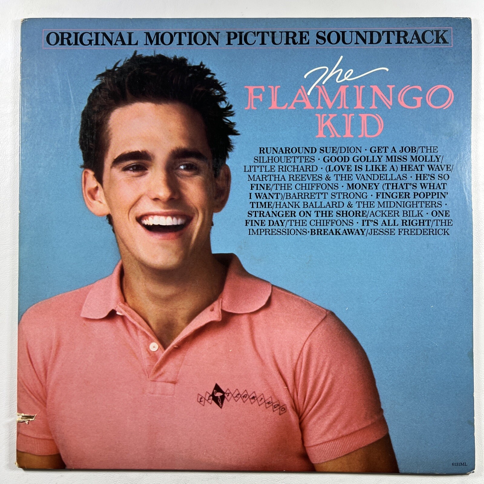 Flamingo Kid Soundtrack LP/Motown 6131MLB Promo - Little Richard, Martha Reeves