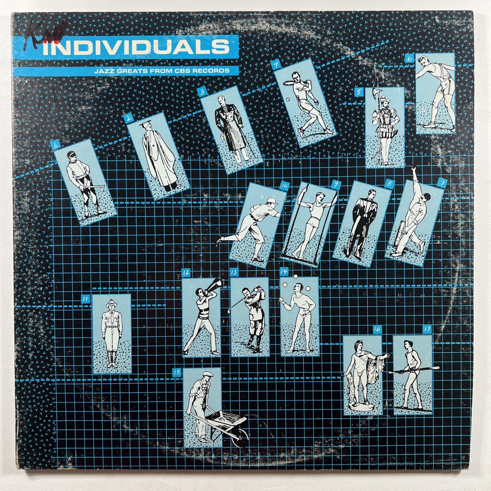 Individuals “Jazz Greats From CBS Records” LP/A2S 512 (VG+) White Label Promo