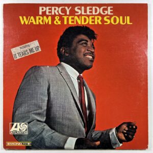 Percy Sledge “Warm & Tender Soul” LP/Atlantic 8132 (G+) Mono 1966