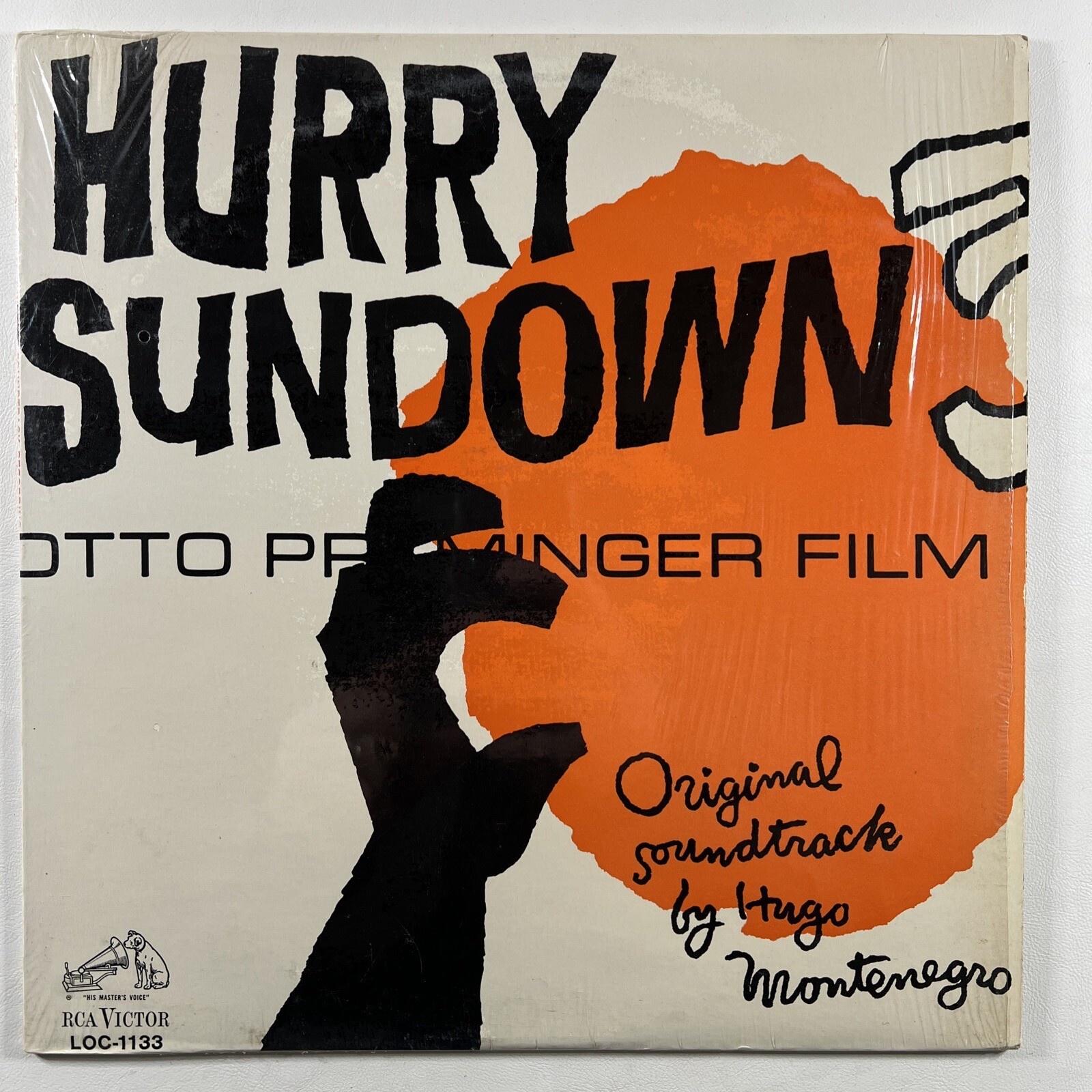 Hugo Montenegro “Hurry Sundown Soundtrack” LP/RCA LOC-1133 (NM) Shrinkwrap 1967