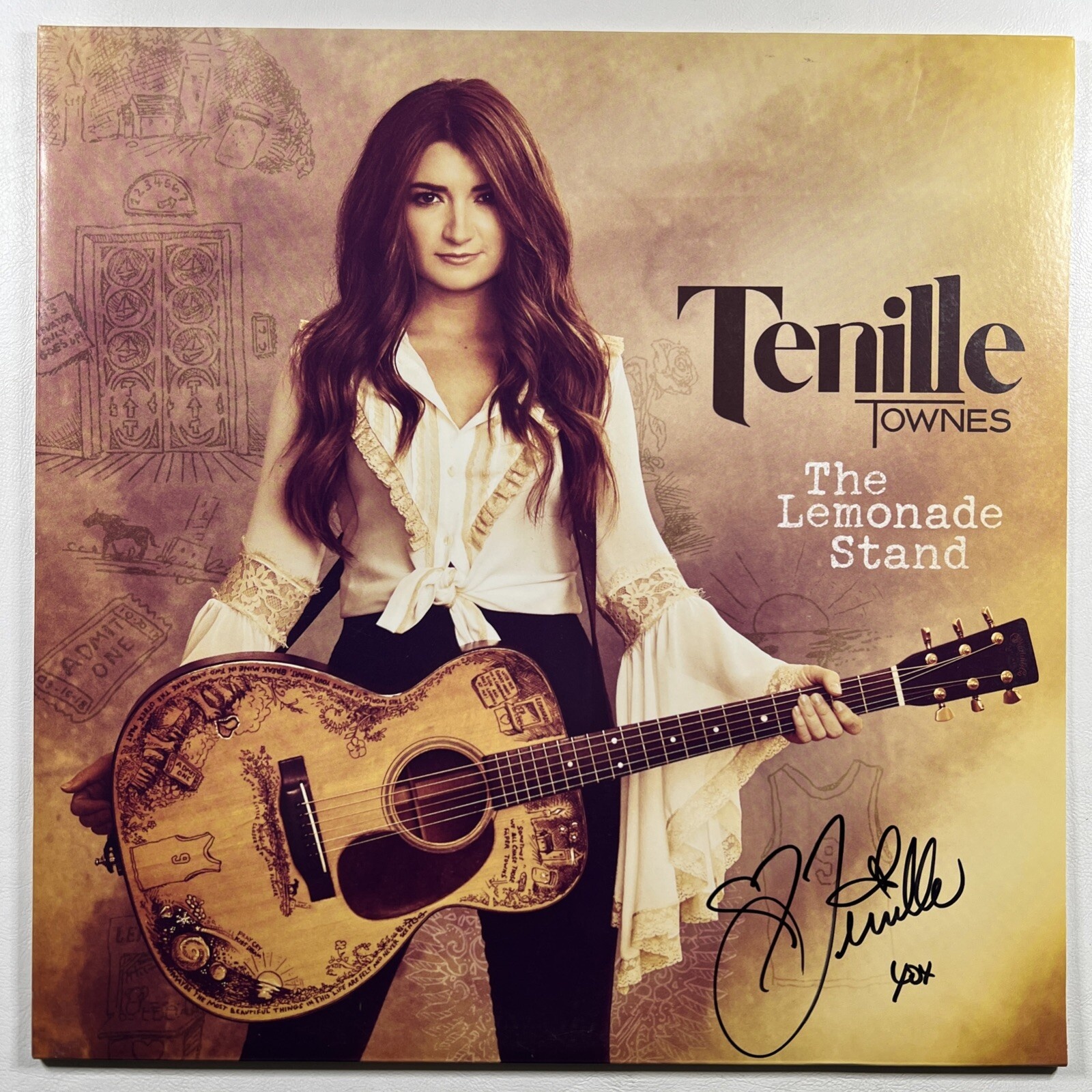 Tenille Townes “The Lemonade Stand” LP/Columbia (NM) 140g Autographed 2020