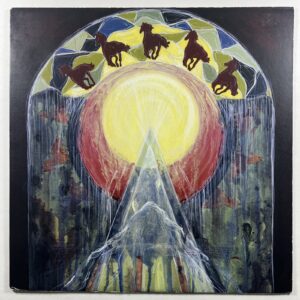 The Judas Horse “Holy War” LP/Inherent IR19 (NM) 2019 Pink Vinyl Poster
